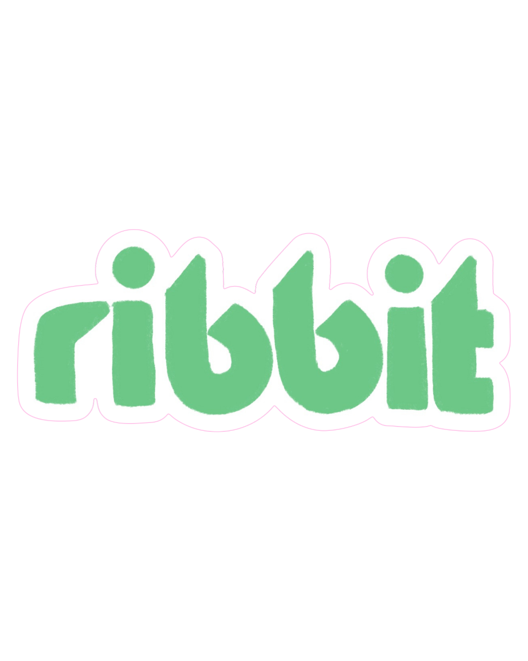 Ribbit City Charity Sticker