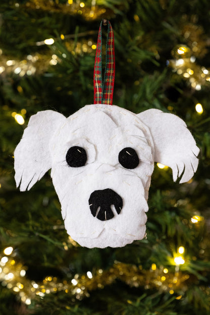 Custom Pet Felted Ornament