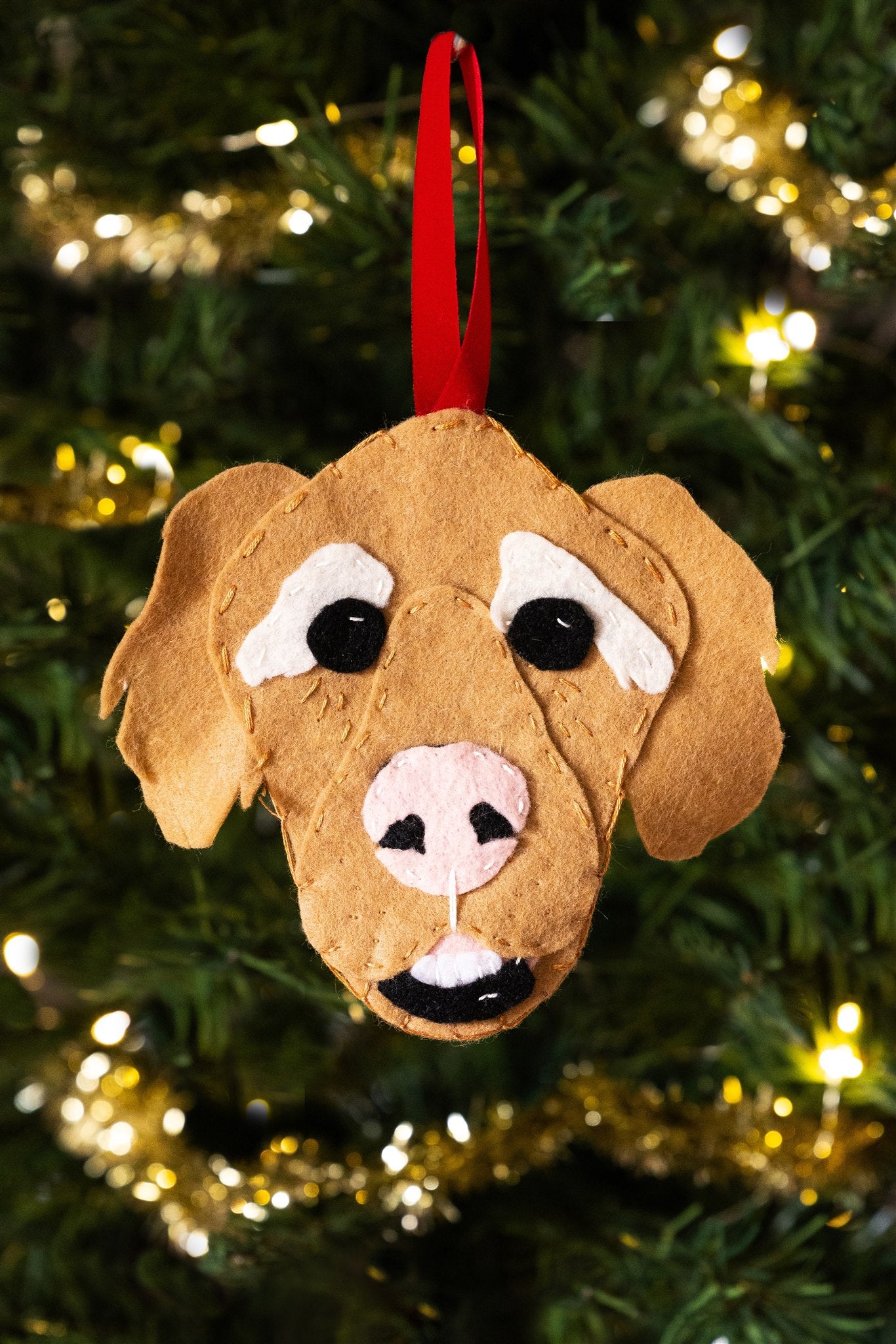 Custom Pet Felted Ornament