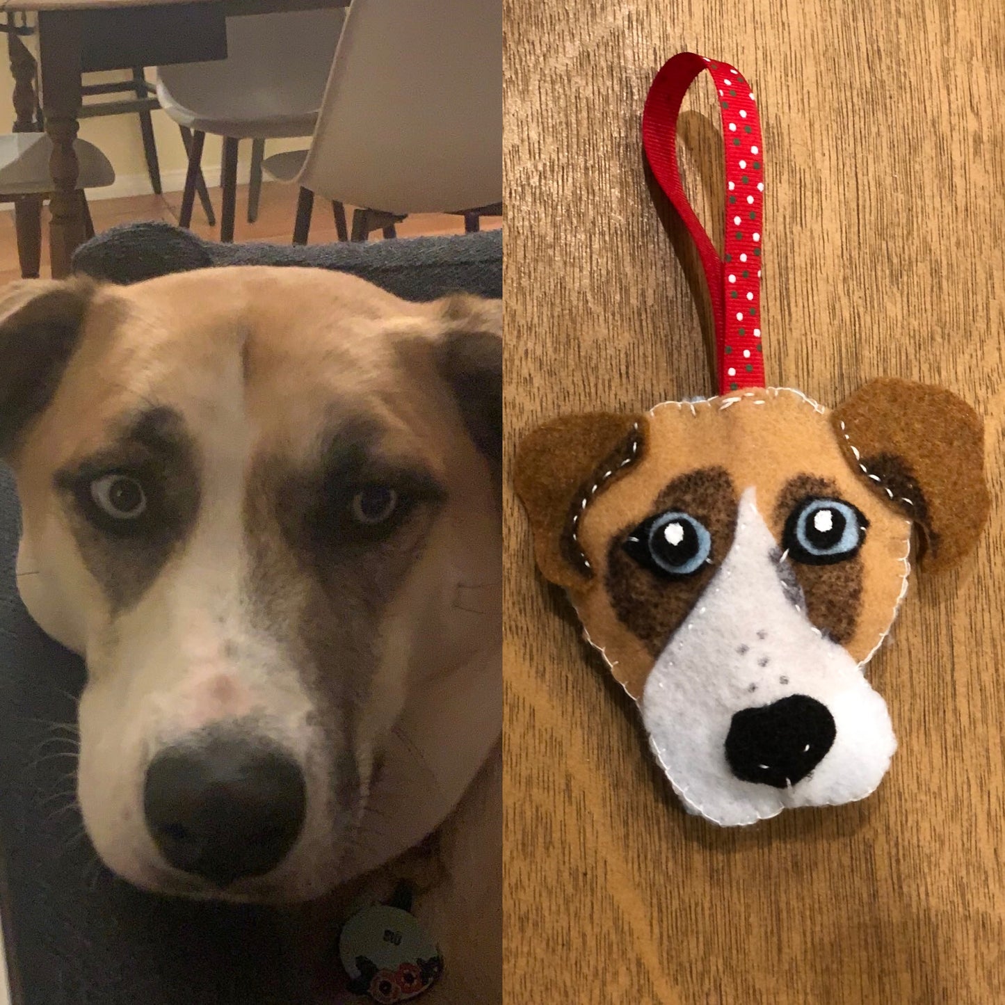 Custom Pet Felted Ornament