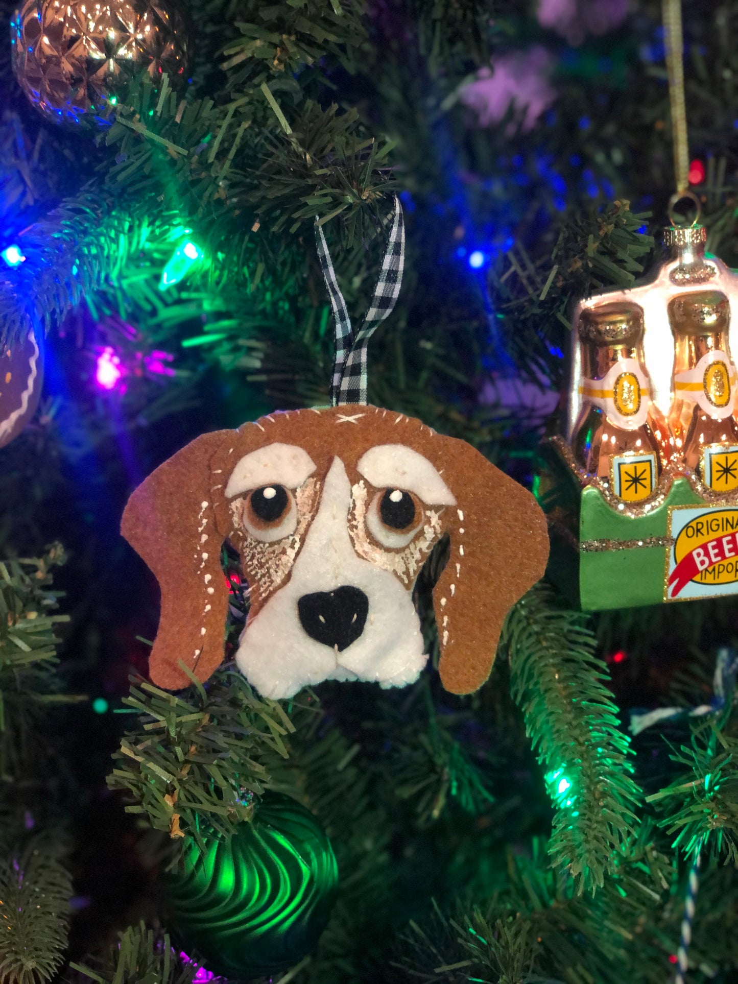 Custom Pet Felted Ornament