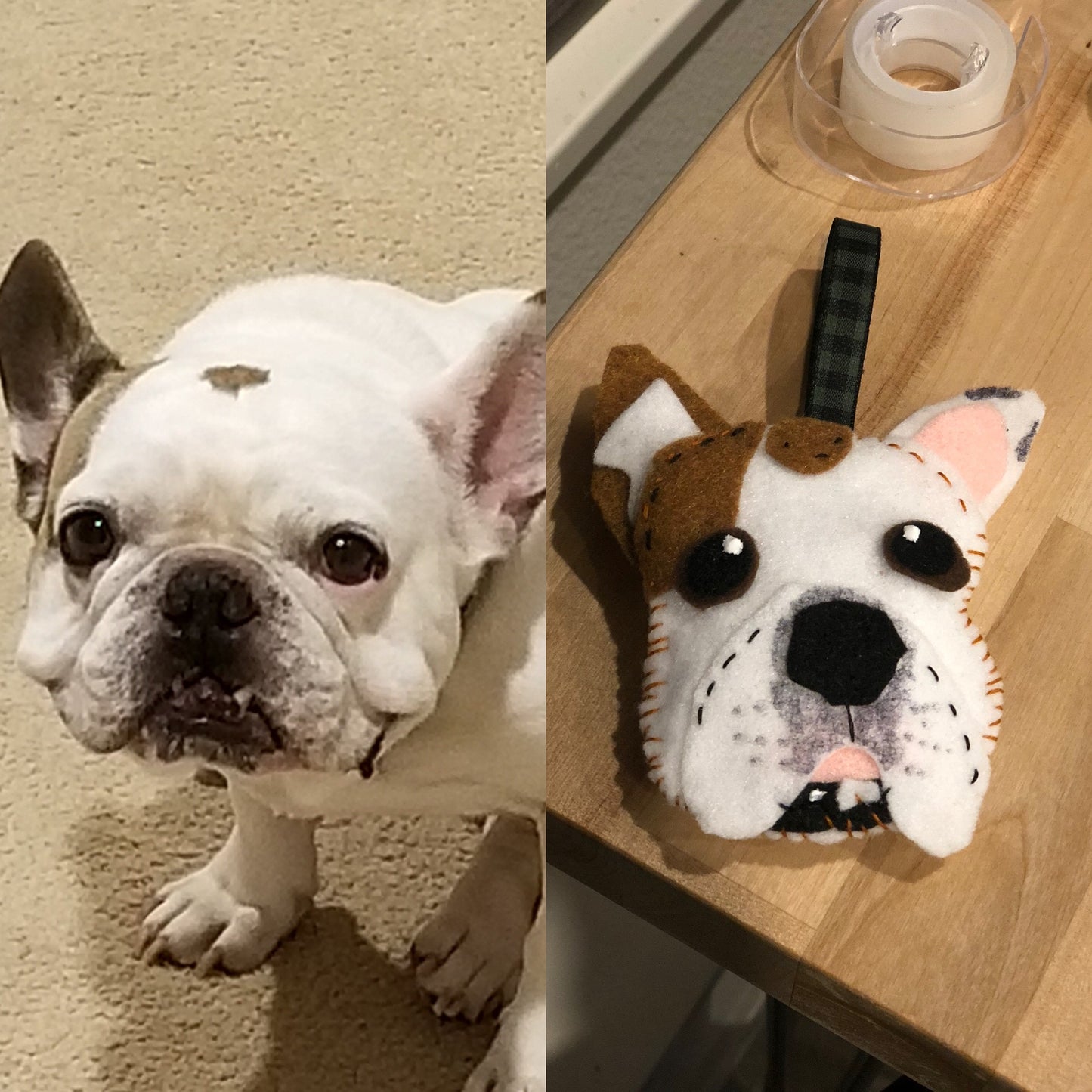 Custom Pet Felted Ornament