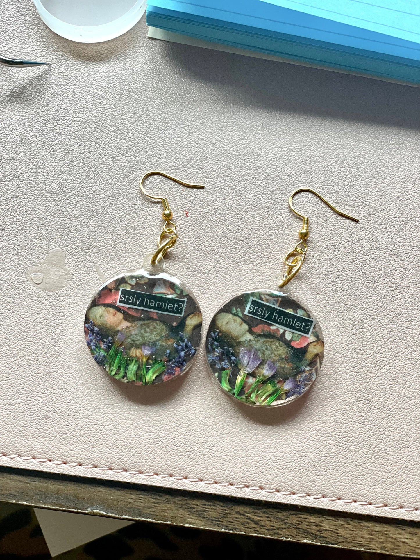 Custom Earrings - Collage Style